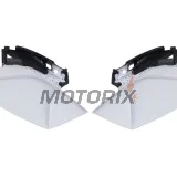 Zadní boční plasty -POLISPORT- černé/bílé, YAMAHA YZ 250 2010-2013