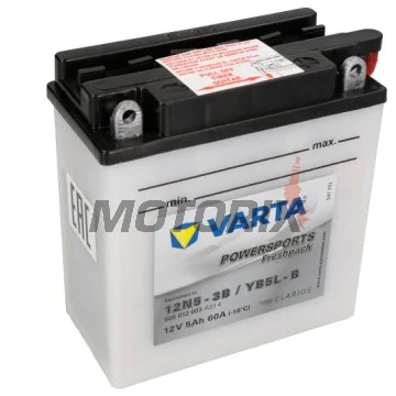Akumulátor -VARTA- YB5L-B, 5Ah 12V