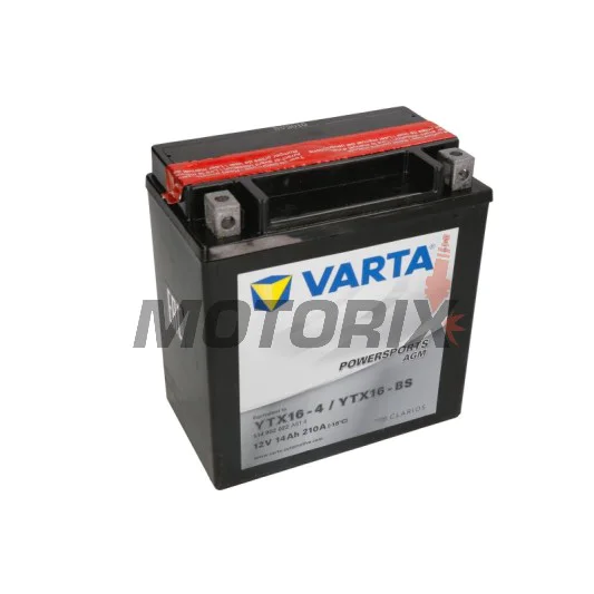 Akumulátor -VARTA- YTX16-BS, 14Ah 12V