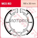 Brzdové čelisti -TRW- MCS853, 160x30mm, Kawasaki EL Eliminator, ER/EX Ninja 500, GPZ, KLF Bayou, W650/W800, Z/ZL/ZR series (1978-2017)