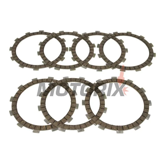 Sada spojkových lamel -TRW- MCC205-7, Kawasaki EN450/500 Vulcan, ER500, ER-6F/N, GPX600R, GPZ400/500/550/600, GT550, KLE500/650 Versys, KLR600/650, KLX600/650, Z400/550, ZL600 Eliminator, ZR550 Zephyr, ZXR750, ZZR600