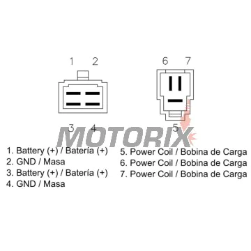 Regulátor dobíjení -DZE- regulátor dobíjení, 12V, 35A, DUCATI 1098, 1198, 749, 848, 999, MULTISTRADA, STREETFIGHTER 749-1198 2003-2012