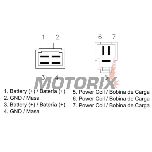 Regulátor dobíjení -DZE- regulátor dobíjení, 12V, 35A, DUCATI 1098, 1198, 749, 848, 999, MULTISTRADA, STREETFIGHTER 749-1198 2003-2012