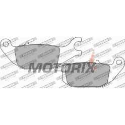 Brzdové destičky -FERODO- FDB2143EF, Honda CBR 125R 2004-2012, XL 125V Varadero 2001-2007