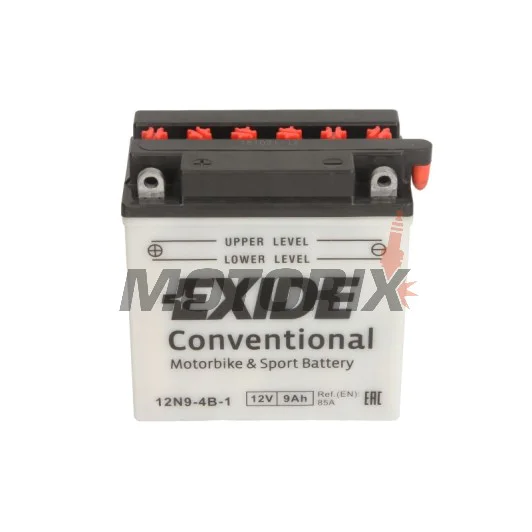 Akumulátor -EXIDE- 12N9-4B-1, 9Ah 12V