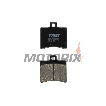 Brzdové destičky -TRW- MCB710, Aprilia Atlantic 125-500, Leonardo 250-300, RS 125, SR 50, Scarabeo 50-500, Sportcity 125-300, Benelli Velvet 125-250, Beta Eikon 50-150, Malaguti F18 125, Madison 125-500, Password 250, Phantom Max 125-200, Spider Max 500, 