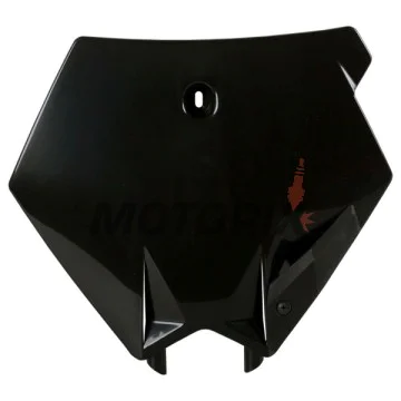 Motokrosová maska/tabulka startovního čísla -POLISPORT- černá, KTM XC 200/250/300 2006-2007