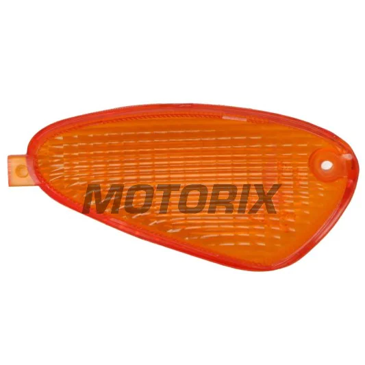 Sklíčko blinkru -VICMA- přední levý, Gilera Runner/Runner SP 50/125/180 DD/DT/FX/VX/FXR 2T/4T 1997-2003