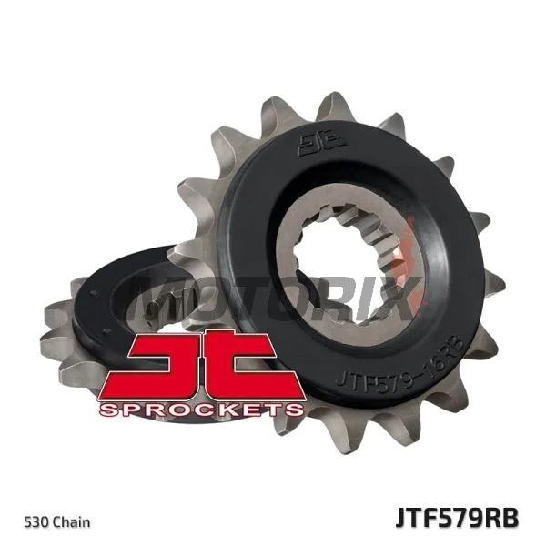 Přední pastorek -JT- JTF579,18, 18 zubů, Yamaha FJ 1100 1984-1985, FJ 1200 1986-1996, FZ1 1000 2006-2015, FZS 1000 2001-2005, MT-01 1670 2004-2011, RD 500 1984-1987, RZ 500 1984, XJR 1200 1995-1998, XJR 1300 1998-2017