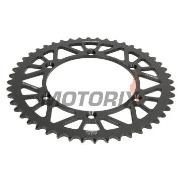 Zadní rozeta -JT- JTA460,48BLK, 48 zubů, černý, hliníkový, Kawasaki KDX 200 1984-1985, 1987-1988, 1995, 1997-1998, 2000, 2002-2004, 2006, KX 250 2004-2017, KX 450 2006-2020, KX 500 1989, 1993, 1996, 2000-2004