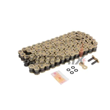 Řetěz -DID- 525VX3G&B-108, velikost 525, 108 článků, zesílený, zlatá/černá