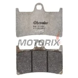 Brzdové destičky -BREMBO- 07YA23RC, Yamaha BT Bulldog/FJR1300/FZ1 Fazer/FZ6/TDM900/XJR1300/YZF-R1/YZF-R6
