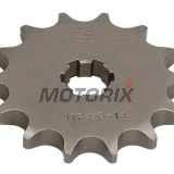 Přední pastorek -JT- JTF428,14, 14 zubů, Suzuki DR-Z 70 2008-2015, DS 80 1978-1979, GT 80 1981-1982, JR 80 1982-2004, RM 80 1978, 1980-1981, TS 80 1981-1982