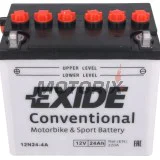 Akumulátor -EXIDE- 12N24-4A, 24Ah 12V