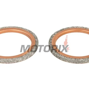 Těsnění výfuku -WINDEROSA- Yamaha XV 700 1984-1987, Yamaha XV 750 1981-1983, 1988-1997, Yamaha XV 920 1981-1983, Yamaha XV 1000 1984-1985, Yamaha XV 1100 1986-1989, Yamaha XV 1600 1999-2003, Yamaha XV 1700 2002-2014