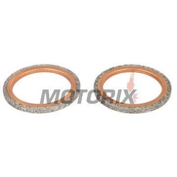 Těsnění výfuku -WINDEROSA- Yamaha XV 700 1984-1987, Yamaha XV 750 1981-1983, 1988-1997, Yamaha XV 920 1981-1983, Yamaha XV 1000 1984-1985, Yamaha XV 1100 1986-1989, Yamaha XV 1600 1999-2003, Yamaha XV 1700 2002-2014