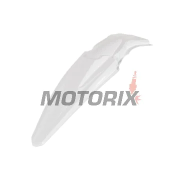 Zadní blatník/kapotáž -POLISPORT- bílý, KAWASAKI KX 250/450 2019-2023