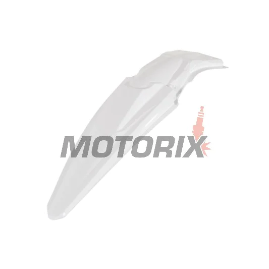 Zadní blatník/kapotáž -POLISPORT- bílý, KAWASAKI KX 250/450 2019-2023