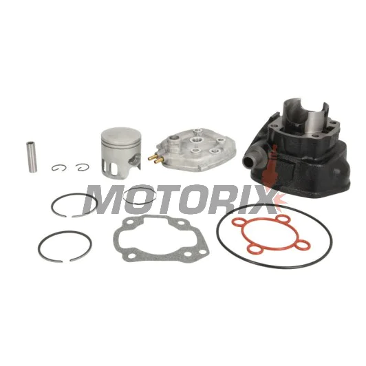 Sada válce a pístu s hlavou -MOTORIX- 70cc (47mm), Minarelli Horizontal LC - Yamaha Aerox, Malaguti F12