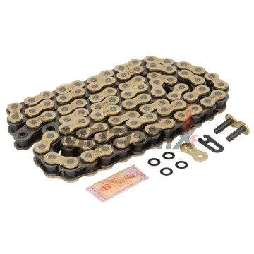 Řetěz -DID- 520ATV2G&B-86, velikost 520, 86 článků, ATV řada, zlatá/černá