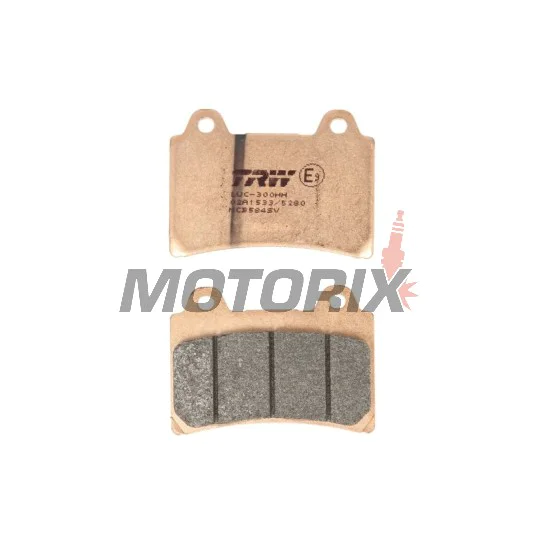 Brzdové destičky -TRW- MCB584SV, Triumph Tiger 900 1993-1998; Yamaha FJ 1200, FZR 750/1000, TRX 850, XJR 1200, XVZ 1300 1987-2001