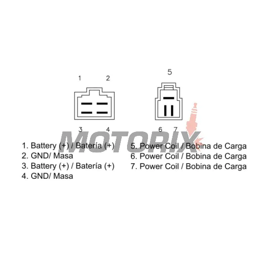 Regulátor dobíjení -DZE- regulátor dobíjení, 12V, 35A, TRIUMPH DAYTONA, SPRINT, STREET TRIPLE 675/955/1050 1999-2014