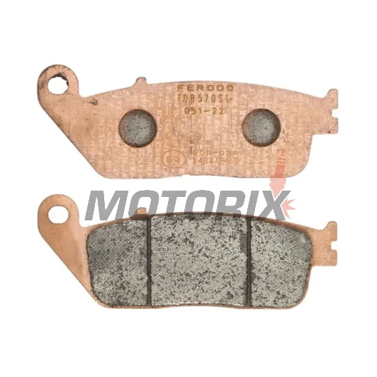 Brzdové destičky -FERODO- FDB570ST, Honda CB 500F/CBR 500R/Rebel 500, NSS Forza 125/300 2013-2019