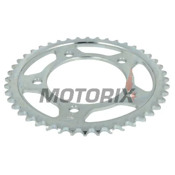 Zadní rozeta -JT- JTR1304,44, 44 zubů, ocelový, Honda CB 600 1998-2013, CB 650 2014-2019, CBF 500 2004-2008, CBF 600 2004-2013, CBR 600 1997-2000, 2011-2014, CBR 650 2014-2018, CBR 900 1996-1999, VT 750 1997-2007, 2010-2013