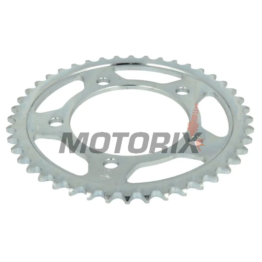 Zadní rozeta -JT- JTR1304,44, 44 zubů, ocelový, Honda CB 600 1998-2013, CB 650 2014-2019, CBF 500 2004-2008, CBF 600 2004-2013, CBR 600 1997-2000, 2011-2014, CBR 650 2014-2018, CBR 900 1996-1999, VT 750 1997-2007, 2010-2013