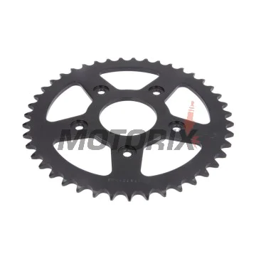 Zadní rozeta -JT- JTR701,43, 43 zubů, ocelový, Aprilia AF1 125 1993-1994, RS 125 1993-2007, Tuareg 125 1989-1990, Cagiva Mito 125 1990-2010, N1 125 1997-1999, Raptor 125 2003-2010, River 600 1994-1999, Supercity 125 1991-1999