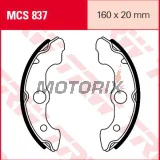 Brzdové čelisti -TRW- MCS837, 160x30mm, Honda TRX Fourtrax 70/300FW/350/400 Rancher-Foreman/450 Foreman/500FA/650 Rincon (1986-2009)