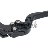 Páčka spojky -4 RIDE- krátká sklopná nastavitelná, Aprilia RSV/Tuono 1000 2009-2015, Suzuki GSX-R/GSX-S 600/750/1000 2009-2016, Yamaha FZ/FZS/MT/XJ6/XSR/YZF-R1/YZF-R6 600/689/700/800/850/900/1000 1999-2017