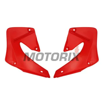 Přední boční plasty -POLISPORT- červené, HONDA CR 125/250 2000-2001