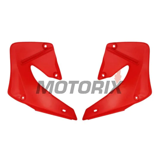 Přední boční plasty -POLISPORT- červené, HONDA CR 125/250 2000-2001