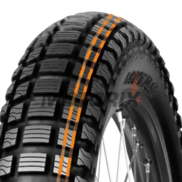 Zadní off-road pneumatika -MITAS- 3.75-19, SW-07 V2 SPEEDWAY 2XORANGE STRIPE