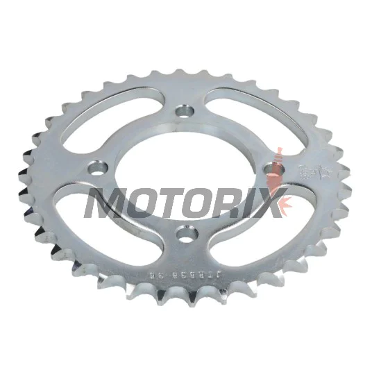Zadní rozeta -JT- JTR838,36, 36 zubů, ocelový, Yamaha DT 100 1976-1980, DT 125 1988, RD 125 1974-1976, RS 100 1976-1979, RSX 100 1995, T 105 1997-1998, YB 100 1978-1981, YBA 125 2007-2009, YBR 125 2005-2016