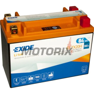 Akumulátor -EXIDE- ELTX20H, 84Wh (7Ah), 12V, Lithium-ion