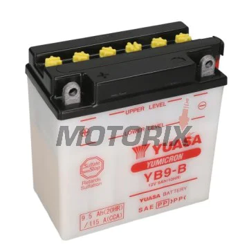 Akumulátor -YUASA- YB9-B, 10Ah 12V