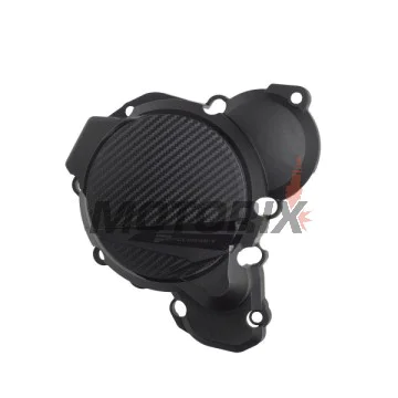 Chránič víka statoru -POLISPORT- černý, Husqvarna FC450 (2023-2024), TC250/300 (2023-2024), TE250/300 (2024), KTM EXC250/300 (2024), SX250 (2023-2024), SX-F250 (2023-2024)