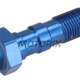 Banjo šroub -TRW- dvojitý, M10x1.00 (Brembo), Modrý