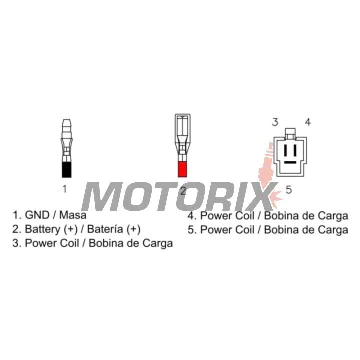 Regulátor dobíjení -DZE- regulátor dobíjení, 12V, 25A, YAMAHA YFB, YFM 250-600 1996-2001