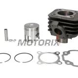 Sada válce a pístu -MOTORIX- 70cc (47mm), 10mm pístní šroub, Minarelli Horizontal AC, Yamaha Jog, Neos