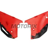 Zadní boční plasty -POLISPORT- červené, HONDA CRF 250/450 2021-2023