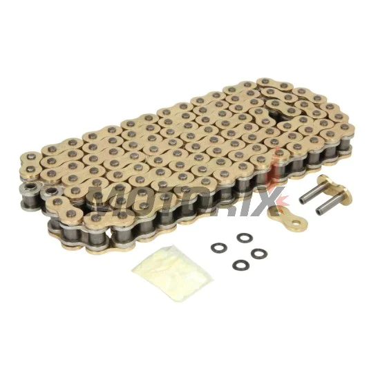 Řetěz -JT- JTC530Z3GS114RL, velikost 530, 114 článků, dvojité zesílený, zlatá