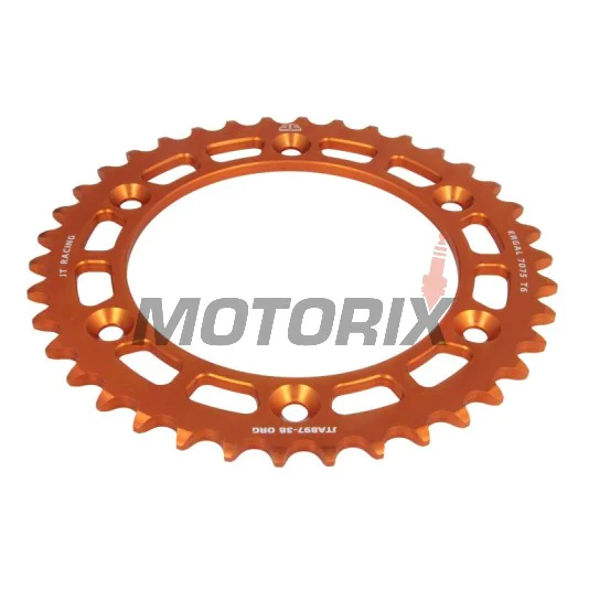 Zadní rozeta -JT- JTA478,44BLK, 44 zubů, černý, hliníkový, Kawasaki KXT 250 1984-1985, ZX-6R 600 1998-1999, 2001-2002, 2007-2012, ZX-6R 636 2002-2006, 2013-2019, ZX-6RR 600 2004-2006, ZX-7RR 750 1996-1999
