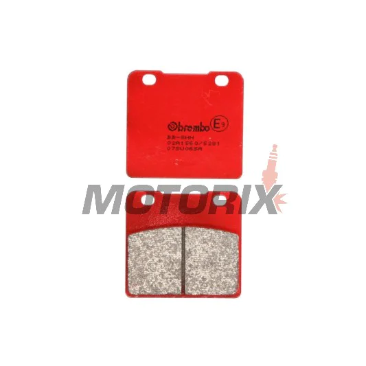 Brzdové destičky -BREMBO- 07SU06SA, Suzuki GSX/GSX-R 750-1100, RG 500 Gamma, VS Intruder 600-1400GL/GLP/GLF