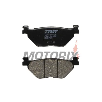 Brzdové destičky -TRW- MCB731, Yamaha Bolt, FJR1300, SCR950, TDM900, V-Max, Super Ténéré, Raider, Roadliner, Stratoliner, Midnight Star, Road Star, XVS/Stryker