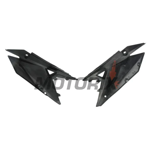 Zadní boční plasty -POLISPORT- černé, HONDA CRF 250/450 2021-2023