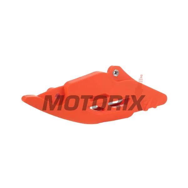 Vodítko řetězu -POLISPORT- oranžový, polyuretan, KTM EXC, EXC-F, SX, SX-F, XC, XC-F 125-500 2022-2024