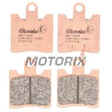 Brzdové destičky -BREMBO- 07037XS, Suzuki AN 400 Burgman 1999-2005